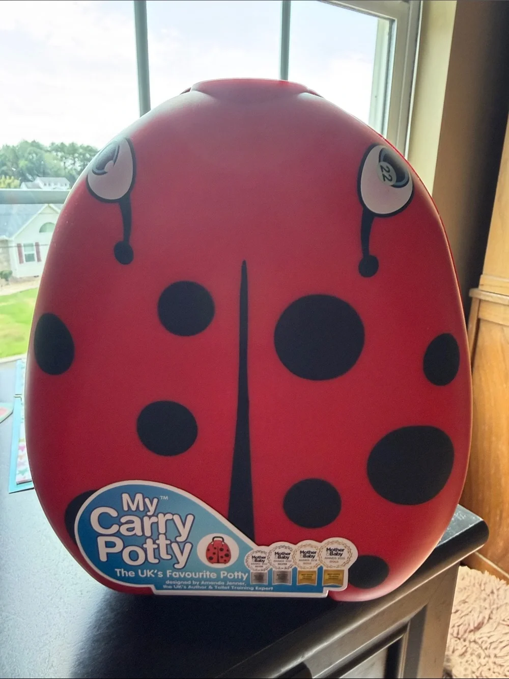 My Carry Potty Ladybug Red Kids Travel Potty